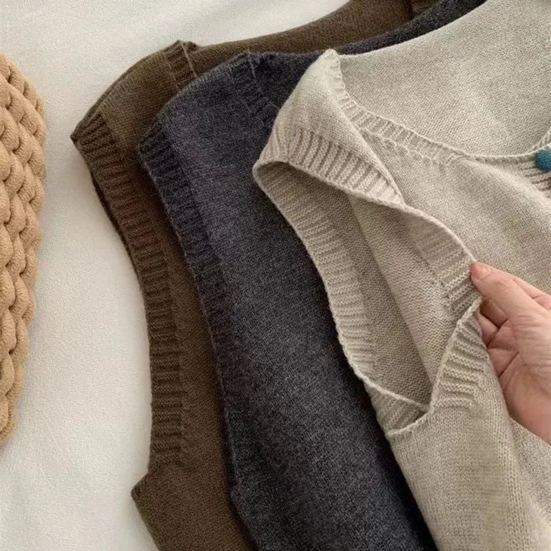 IL MARIBEL | VEST MAGLIA CON BOTTONI COLORATI