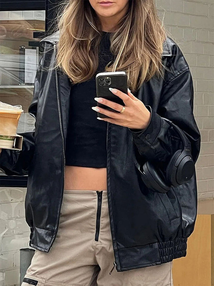 Giacca Lilli in Pelle Sintetica