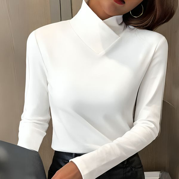 Beverley | Maglia Elegante con Collo Alto