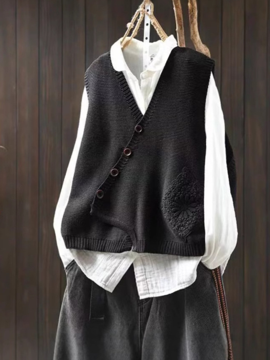THE ELOWYN | GILET IN MAGLIA