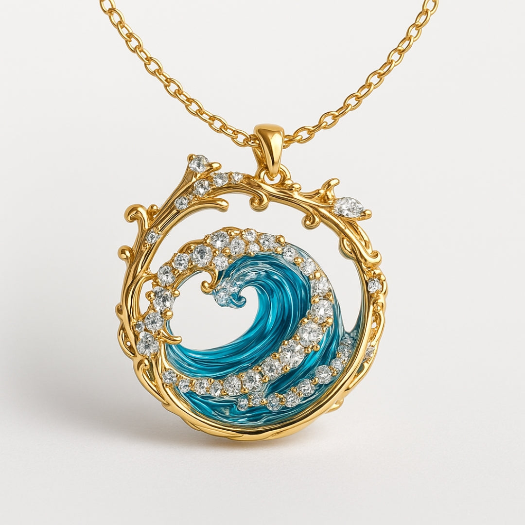 Collana Elegante dei Giuramenti del Mare – Sottolinea il tuo amore per l'oceano