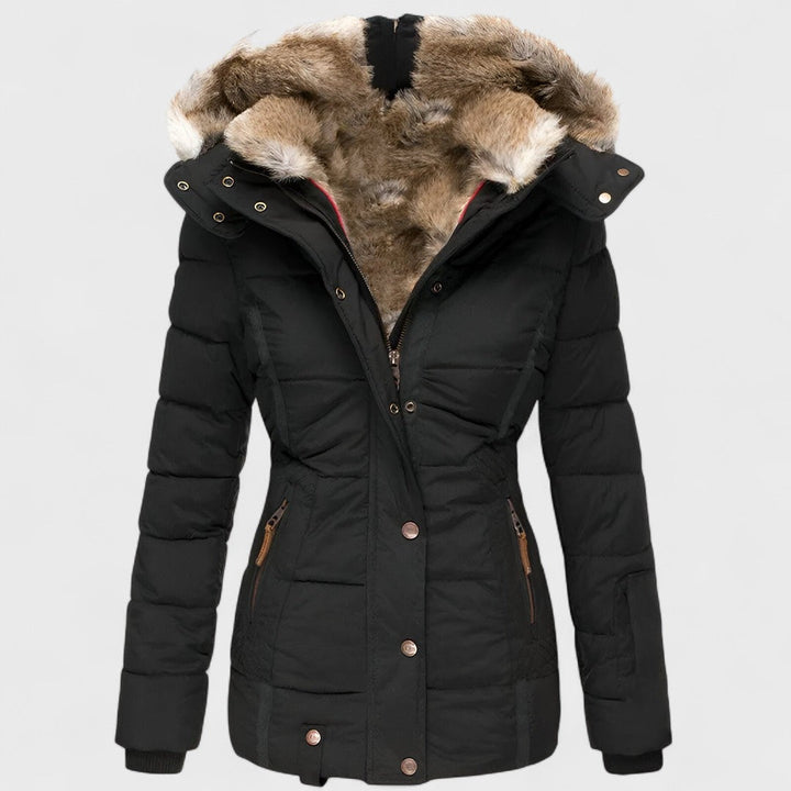 Annamarie - Puffer con cappuccio e design slim fit