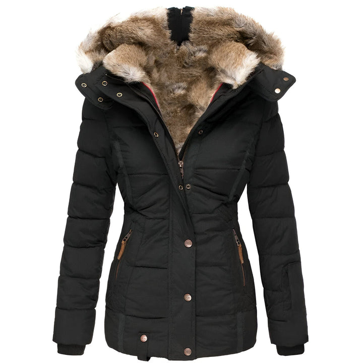 Arianna | Giacca Piumino Slim-Fit con Cappuccio – Calore, Comfort & Stile Quotidiano