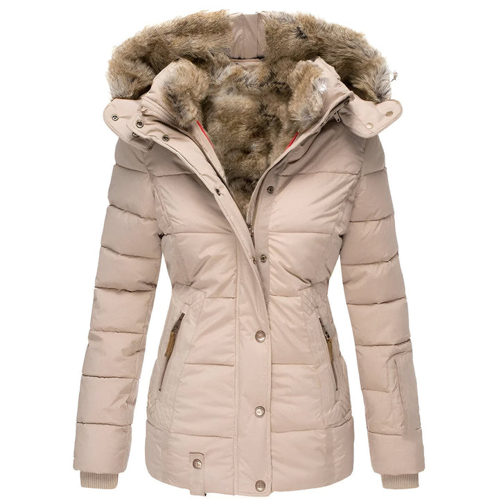 Arianna | Giacca Piumino Slim-Fit con Cappuccio – Calore, Comfort & Stile Quotidiano