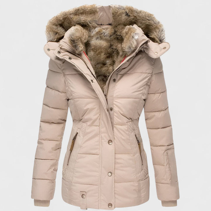 Annamarie - Puffer con cappuccio e design slim fit