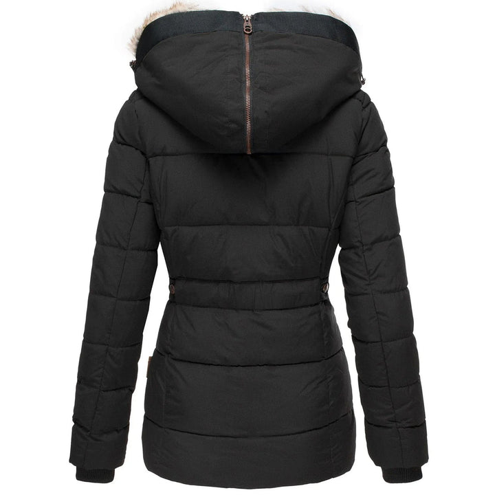 Arianna | Giacca Piumino Slim-Fit con Cappuccio – Calore, Comfort & Stile Quotidiano