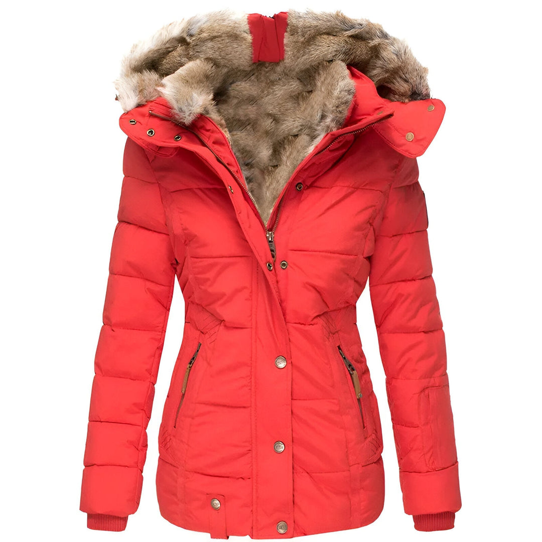 Arianna | Giacca Piumino Slim-Fit con Cappuccio – Calore, Comfort & Stile Quotidiano