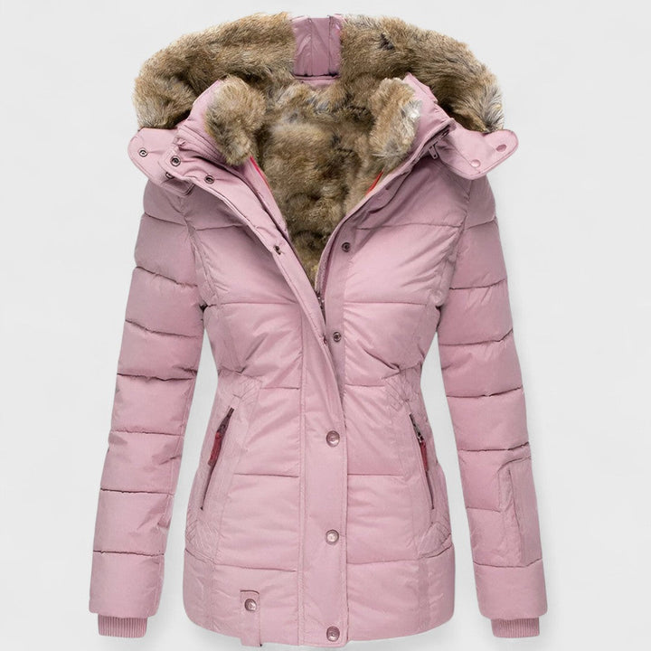 Annamarie - Puffer con cappuccio e design slim fit