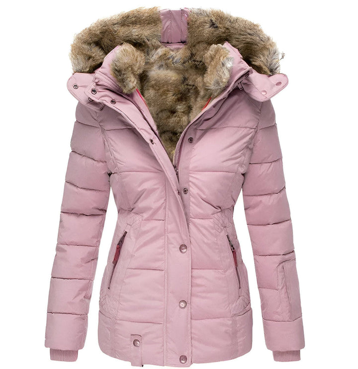 Arianna | Giacca Piumino Slim-Fit con Cappuccio – Calore, Comfort & Stile Quotidiano