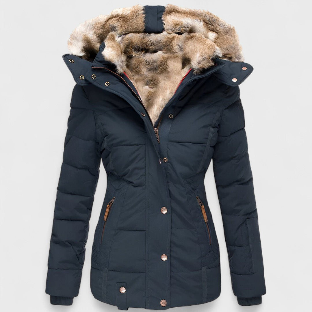 Annamarie - Puffer con cappuccio e design slim fit