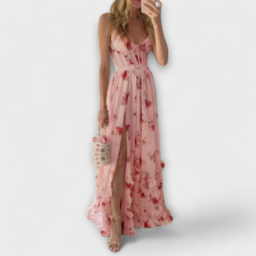 Hazel | Vestito con stampa floreale