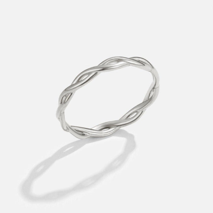 Anello rotante in argento 18 carati con simbolo infinito – Eleganza e stile senza pari