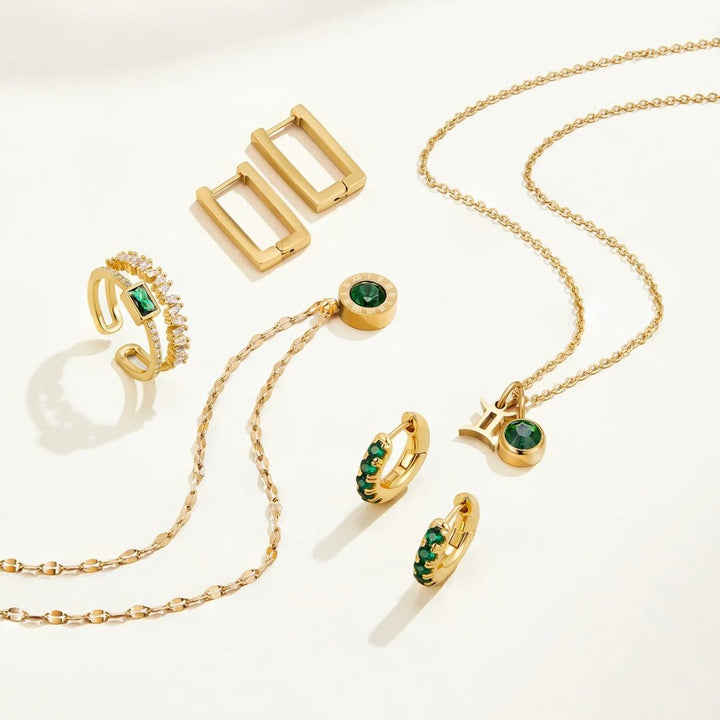 Anello Impilabile in Cristallo Radiance di Splendente Brillantezza