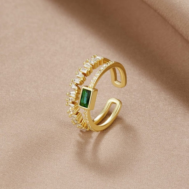 Anello Impilabile in Cristallo Radiance di Splendente Brillantezza