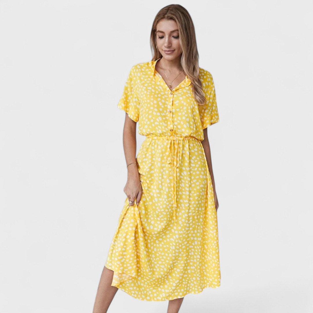 Madelina | Elegante abito estivo multicolore