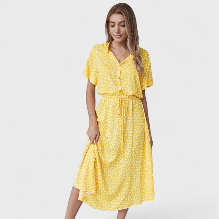 Madelina | Elegante abito estivo multicolore