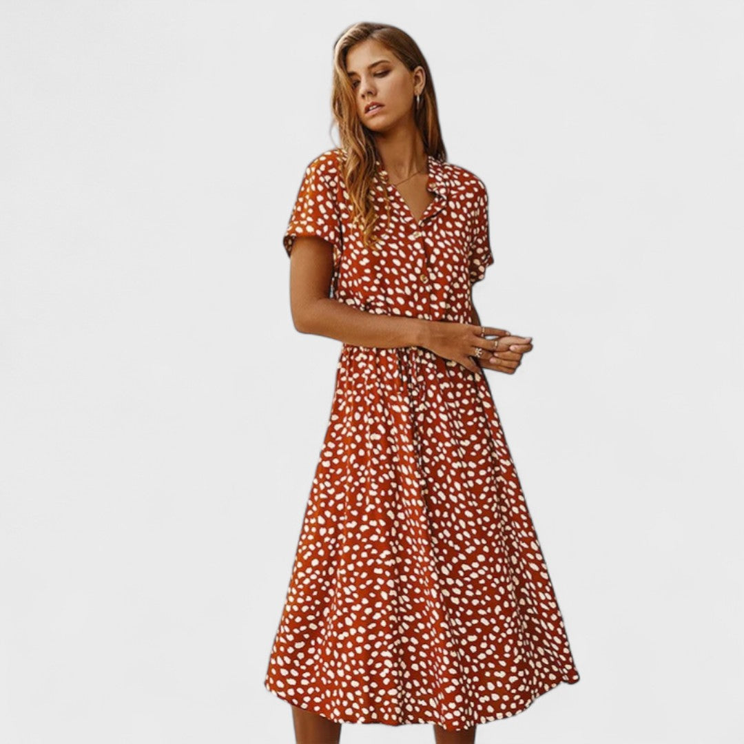 Madelina | Elegante abito estivo multicolore