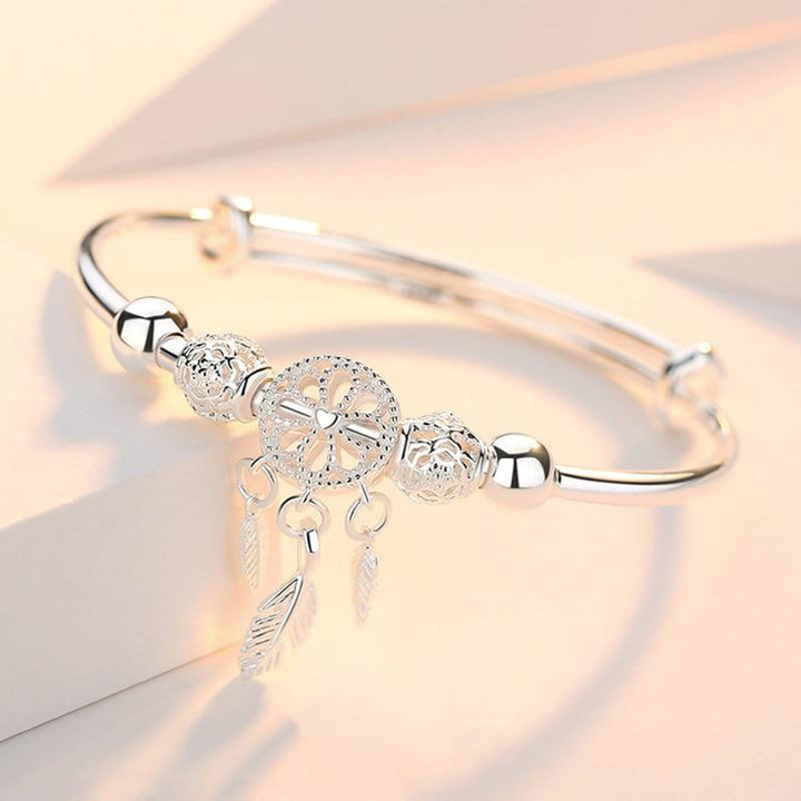 Caccianeve regolabile in argento sterling 925 di alta qualità – decorazione invernale durevole ed elegante