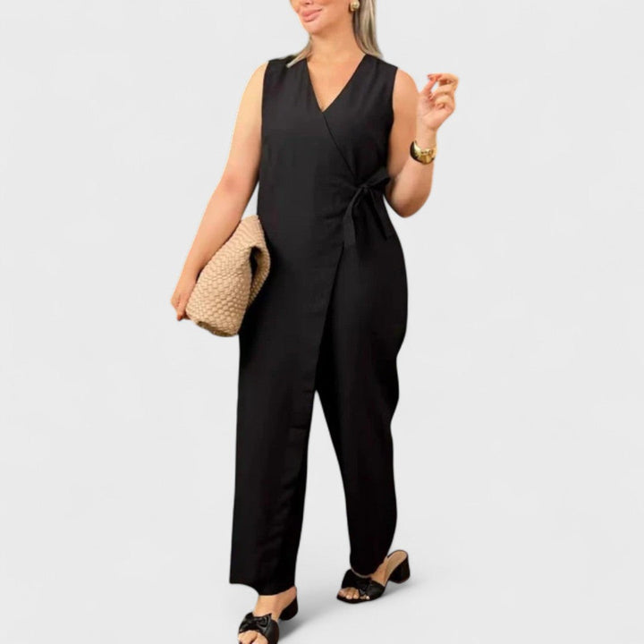 Inès | Elegante tuta con scollo a V