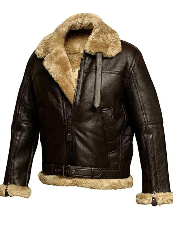 Giacca in Pelle Rocky