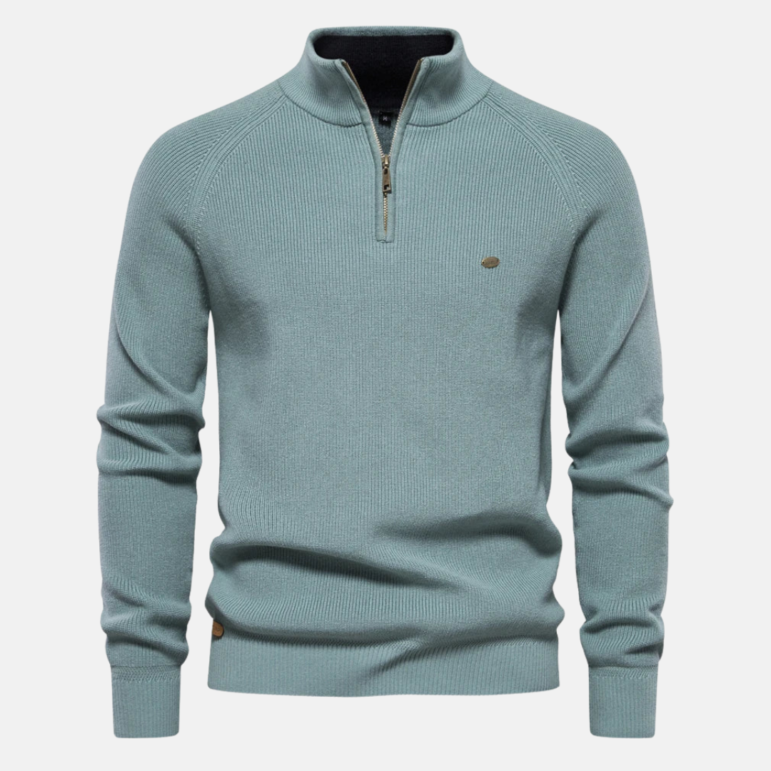 Maglione con Mezza Zip IRVIN