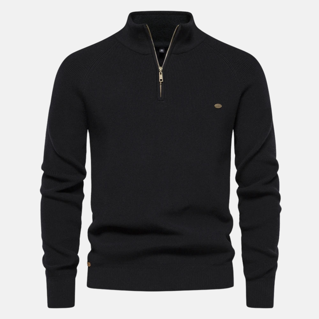 Maglione con Mezza Zip IRVIN