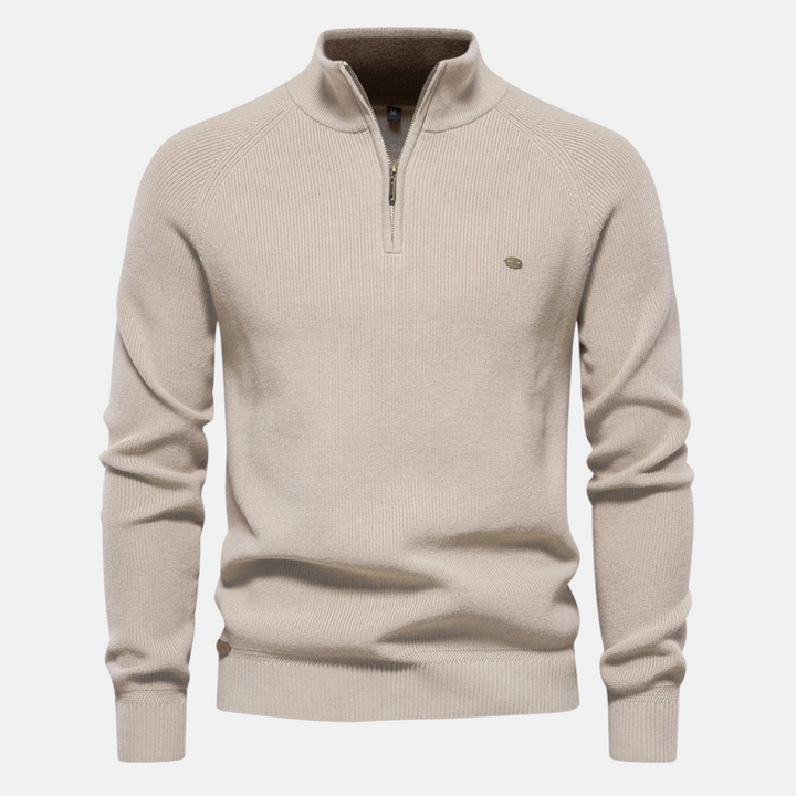 Maglione con Mezza Zip IRVIN