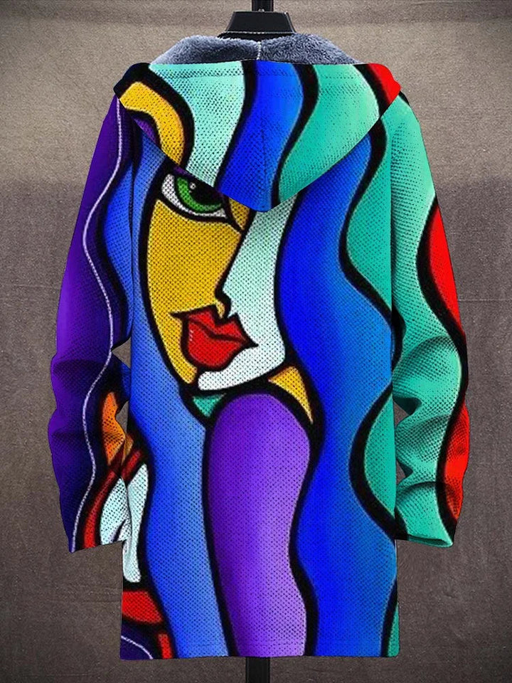 Samira | Cardigan di lusso ispirato all'arte