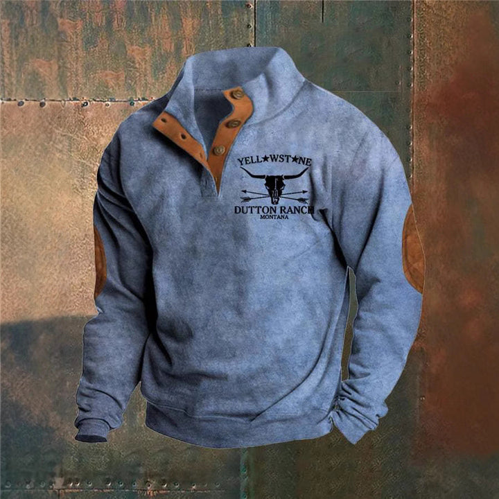 Buffalo | Maglione in pile casual con fodera termica