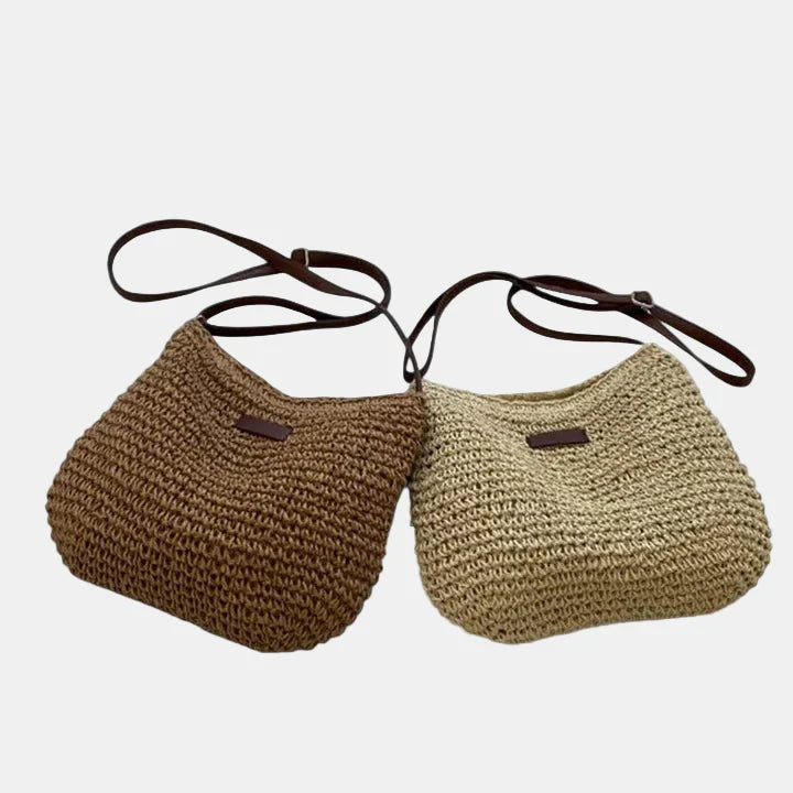 Selma | Borsa a Spalla Relax con Trama Naturale