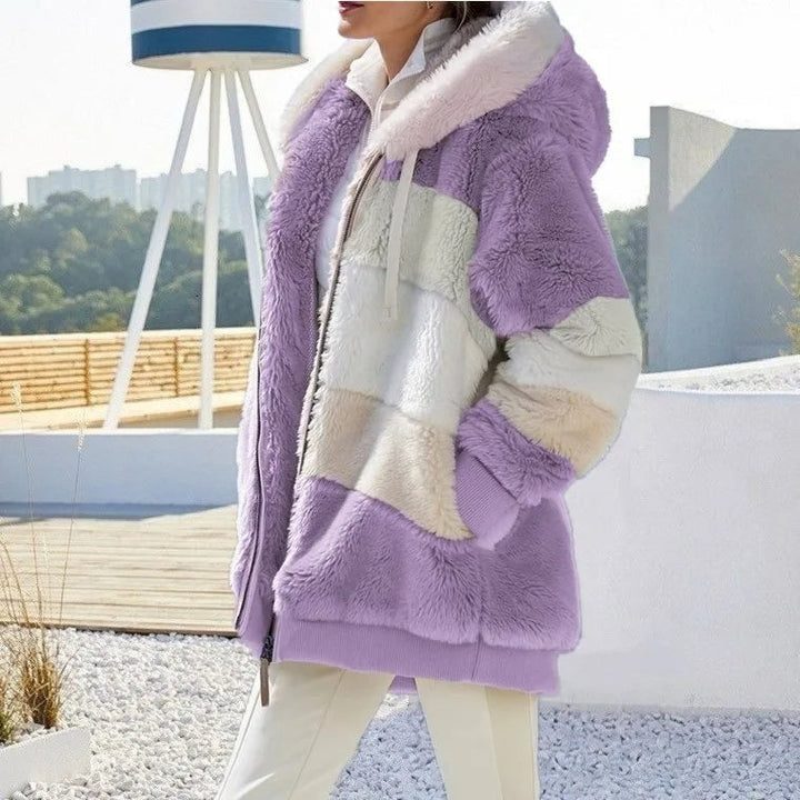 Isabella™ Giacca Invernale da Donna con Cappuccio e Cerniera
